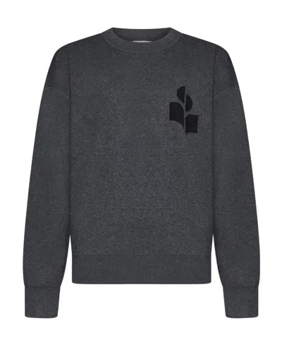 Isabel Marant Antea Logo-detail Pullover In Multi