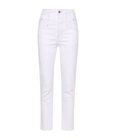 Isabel Marant Logo Logo Denim Trousers