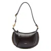 Isabel Marant Women Oskan Moon Crossbody Bag In Brown