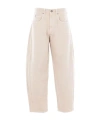 Isabel Marant Oriane Barrel Leg Jeans In Neutral
