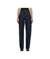 Isabel Marant Logo Patch Jeans In Blue