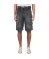 Isabel Marant Timy Bermuda Shorts Multiple Pockets In Black
