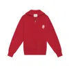 Isabel Marant Logo Print Cotton Sweater In Red