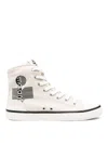 Isabel Marant Off-white Bankeen High Sneakers In White