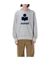 Isabel Marant Logo-print Mélange Sweatshirt In Gray