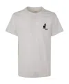 Isabel Marant Logo-print Short-sleeved T-shirt In White