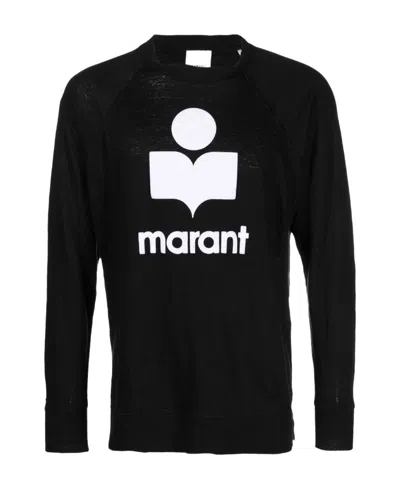 Isabel Marant Logo-print Sweater In White