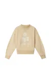 Isabel Marant Logo-print Sweatshirt In Brown