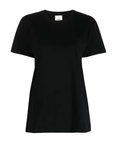 ISABEL MARANT ISABEL MARANT LOGO PRINTED CREWNECK T-SHIRT