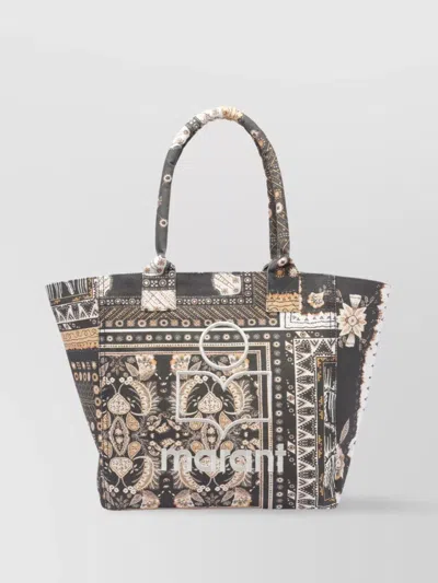 ISABEL MARANT LOGO PRINT TOTE BAG