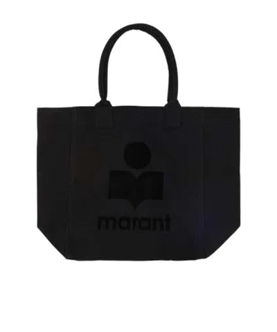 Isabel Marant Logo-print Tote Bag In Black