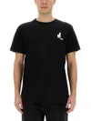 Isabel Marant Zafferh Logo-print Organic Cotton T-shirt In Black