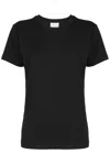 Isabel Marant Logo Printed Crewneck T-shirt In Black