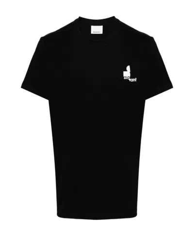 ISABEL MARANT ISABEL MARANT LOGO PRINTED CREWNECK T-SHIRT