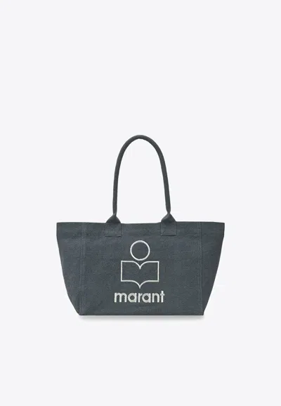 Isabel Marant Logo-printed Tote Bag In Black