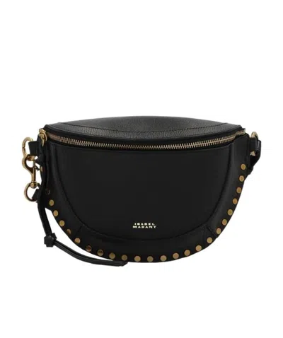 Isabel Marant Logo Printed Zipped Belt Bag