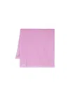 Isabel Marant Logo-jacquard Frayed-edge Scarf In Purple