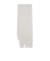 Isabel Marant Firny Logo-embroidered Scarf In White