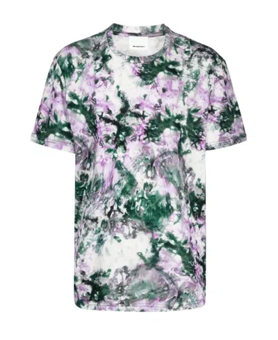 Isabel Marant Logo Short-sleeved T-shirt In Green