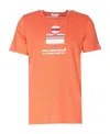 Isabel Marant Crew Neck Graphic Print Short Sleeves In Pink