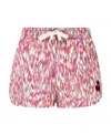 Isabel Marant Logo Shorts In Pink