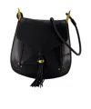 Isabel Marant Logo Shoulder Bag In Black