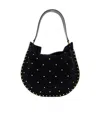 Isabel Marant Logo Shoulder Bag In Black