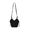 Isabel Marant Logo Shoulder Bag In Black