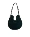 Isabel Marant Logo Shoulder Bag In Black