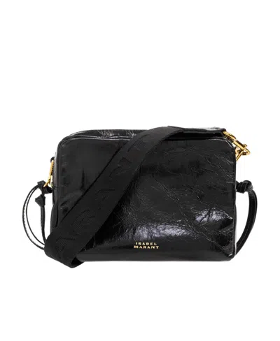 Isabel Marant Womens Black Wardy Leather Camera Bag