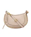 Isabel Marant Zippered Shoulder Bag In Nude