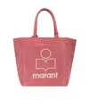 Isabel Marant Yenky Logo Printed Tote Bag In Pink