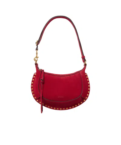 Isabel Marant Logo Shoulder Bag In Red