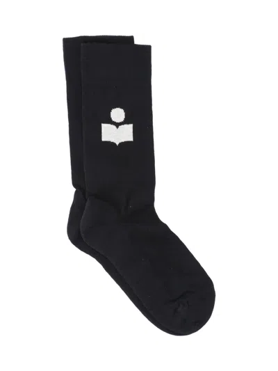 ISABEL MARANT LOGO SOCKS