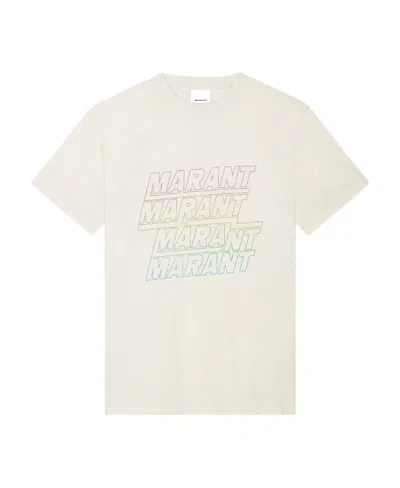 Isabel Marant Logo T-shirt In White