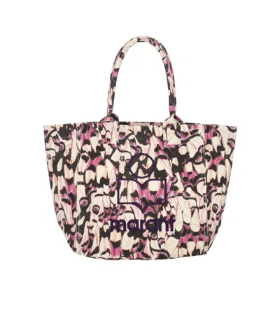 ISABEL MARANT ISABEL MARANT LOGO EMBROIDERED SHOPPER BAG