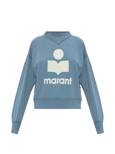 Isabel Marant Logo-print Sweatshirt In Blue