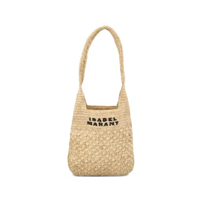 Isabel Marant Logo-print Tote Bag In Neutral