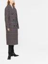 Isabel Marant Lexana Check-motif Double-breasted Coat