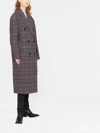 Isabel Marant Lojimiko Coat In Multi