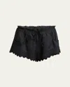 Isabel Marant Lola Broderie Anglaise Ramie Shorts