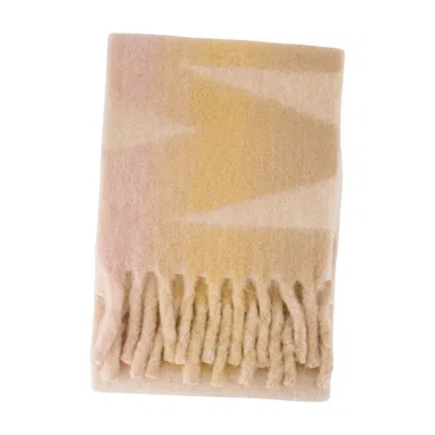 Isabel Marant Loliana Gb Scarf  Wool Beige In Sand