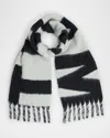 Isabel Marant Loliana Logo Wool-blend Scarf