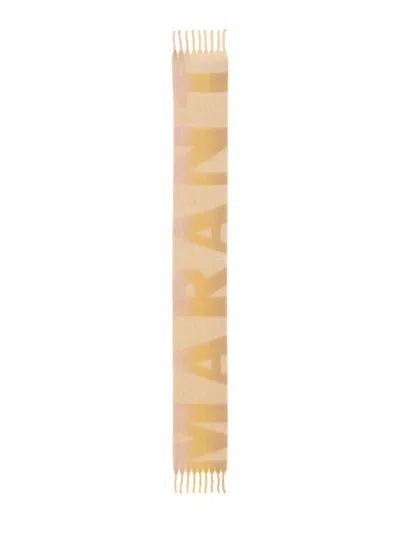 Isabel Marant "loliana" Scarf In Brown