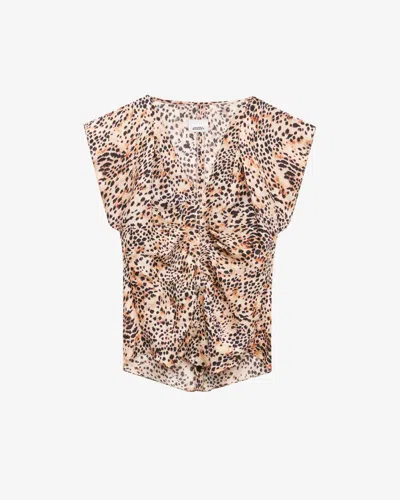 Isabel Marant Lonea Top In Natural