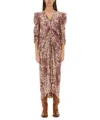 Isabel Marant Midikleid Albini Aus Einem Seidengemisch