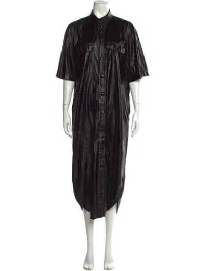 Pre-owned Isabel Marant Long Dress In Black