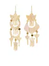 Isabel Marant Long Drop Earrings In Gold
