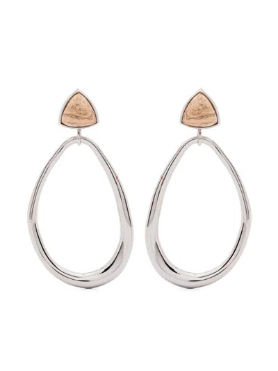 Isabel Marant Long Earrings Accessories In Metallic