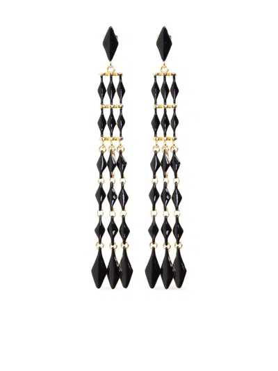 Isabel Marant Long Earrings Accessories In Black